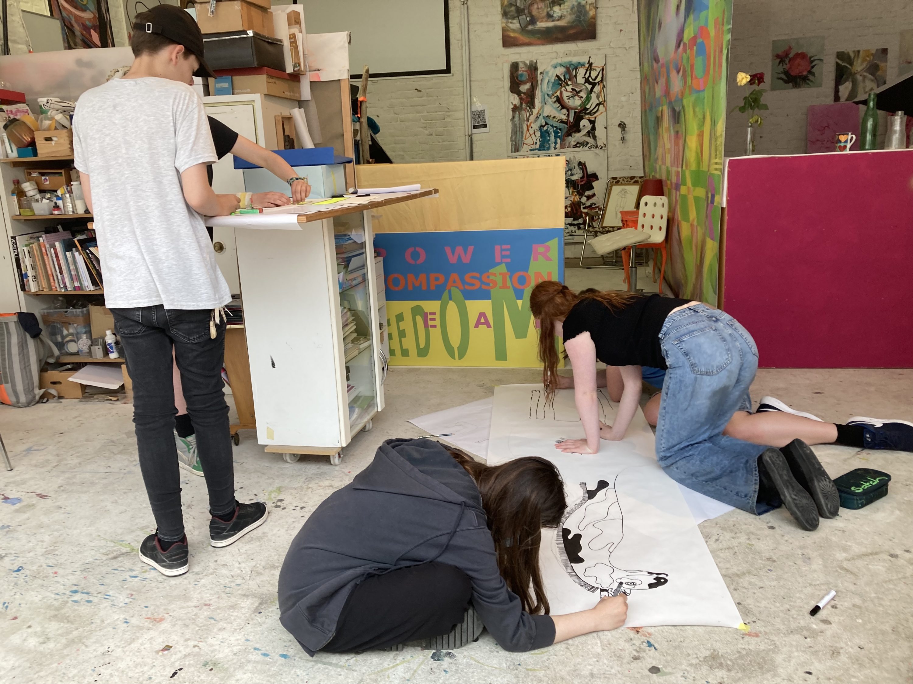 Helios Street Art am Bunker Körnerstraße